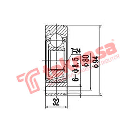 Inner Cv Joint ALFA ROMEO Alfetta GT/ Giulietta