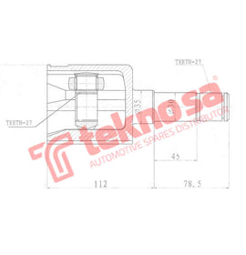 Inner Cv Joint ALFA ROMEO 159