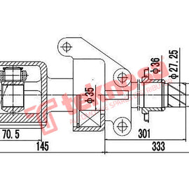 Inner Cv Joint Mini Cooper 1.6S W11 2001-2006 Au6611 CV Joint Teknosa