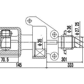OPTIMA Front Inner Cv Joint - SKU AU6611 - SpareMe