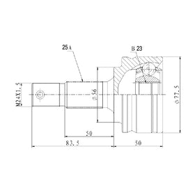 OPTIMA Front Outer Cv Joint - SKU CT3013 - SpareMe