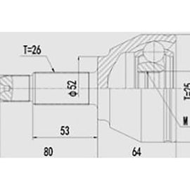 OPTIMA Front Outer Cv Joint - SKU FD3028 - SpareMe