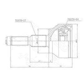 FORD Focus - Front Outer Cv Joint | OPTIMA | FD3032