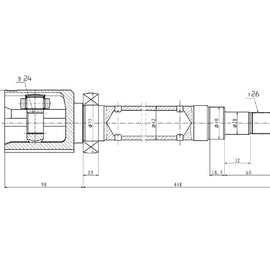 OPTIMA Front Inner Cv Joint - SKU FD4044 - SpareMe