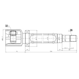OPTIMA Front Inner Cv Joint - SKU FD4049 - SpareMe
