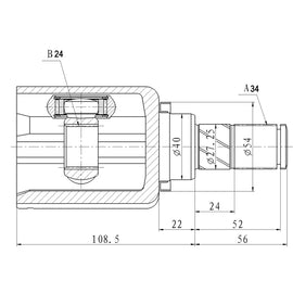OPTIMA Front Inner Cv Joint - SKU FD4051 - SpareMe
