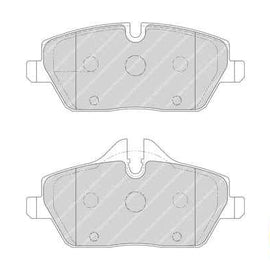 Brake Pads Bmw 116I 118I 120I E Series Min Cooper R56 F56 (SET LH & RH Wheel)(Ferodo FDB1747) Brake Pads FERODO