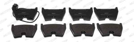 Brake Pads Front Audi Rear Solid3 TT Rear Solid Quattro Sedan Hatchback DAZA; DNWA,CZGB (SET LH & RH Wheel) Brake Pads FERODO