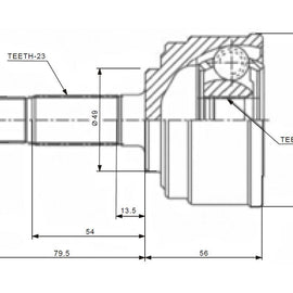 OPTIMA Front Outer Cv Joint - SKU HO5924 - SpareMe