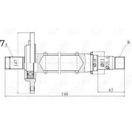 OPTIMA Front Inner Cv Joint - SKU ME4013 - SpareMe