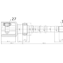 OPTIMA Front Inner Cv Joint - SKU MZ4015 - SpareMe