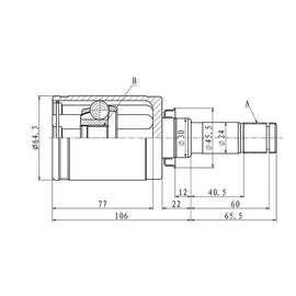 OPTIMA Rear Inner Cv Joint - SKU MZ4022 - SpareMe