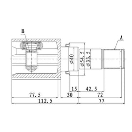 OPTIMA Front Inner Cv Joint - SKU MZ4026 - SpareMe