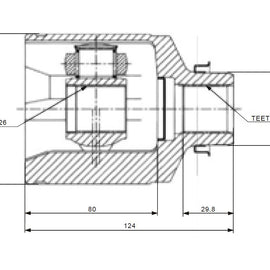 OPTIMA Front Inner Cv Joint - SKU MZ6446 - SpareMe