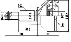 OPTIMA Front Outer Cv Joint - SKU NI3011 - SpareMe