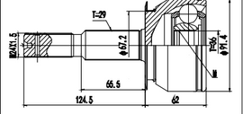 OPTIMA Front Outer Cv Joint - SKU NI3022 - SpareMe