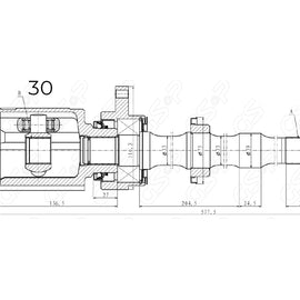 OPTIMA Front Inner Cv Joint - SKU NI4049 - SpareMe