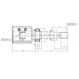 OPTIMA Front Inner Cv Joint - SKU NI4058 - SpareMe