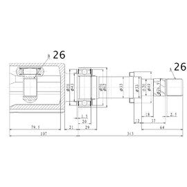 OPTIMA Front Inner Cv Joint - SKU NI4060 - SpareMe