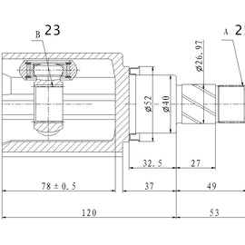 OPTIMA Front Inner Cv Joint - SKU NI4063 - SpareMe