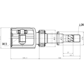 OPTIMA Front Inner Cv Joint - SKU NI4074 - SpareMe