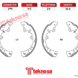 Brake Shoe MAHINDRA Bolero