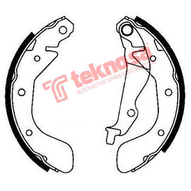 Brake Shoe CHEVROLET Aveo/Sonic/Spark/DAEWOO Lanos