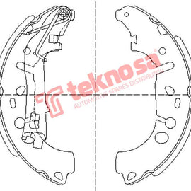 Brake Shoe FIAT Punto OPEL Adam/Corsa