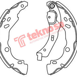 Brake Shoe CITROEN C3/DS3/C4/RENAULT Clio/Logan/Sandero/ Sandero Stepway/ NISSAN Almera/Micra/PEUGEOT 208