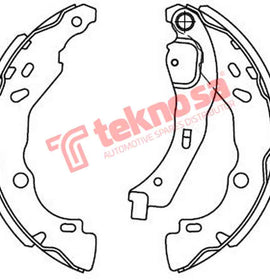 Brake Shoe CITROEN C3/DS3/C4/RENAULT Clio/Logan/Sandero/ Sandero Stepway/ NISSAN Almera/Micra/PEUGEOT 208