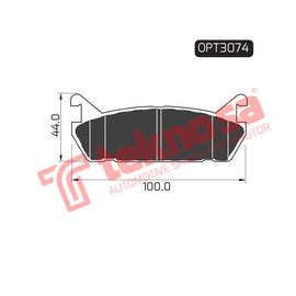 Brake Components Brake Pads OPT3074 for Sale South Africa Brake Pads SpareMe