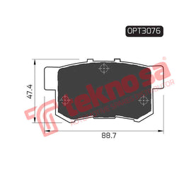 Brake Components Brake Pads OPT3076 for Sale South Africa Brake Pads SpareMe
