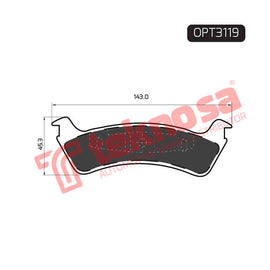 Brake Components Brake Pads OPT3119 for Sale South Africa Brake Pads SpareMe