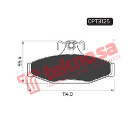 Brake Components Brake Pads OPT3125 for Sale South Africa Brake Pads SpareMe