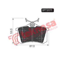 Brake Components Brake Pads OPT3177 for Sale South Africa Brake Pads SpareMe