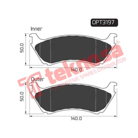 Brake Components Brake Pads OPT3197 for Sale South Africa Brake Pads SpareMe