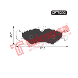 Brake Components Brake Pads OPT3202 for Sale South Africa Brake Pads SpareMe