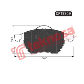 Brake Components Brake Pads OPT3309 for Sale South Africa Brake Pads SpareMe