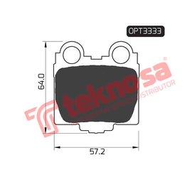 Brake Components Brake Pads OPT3333 for Sale South Africa Brake Pads SpareMe
