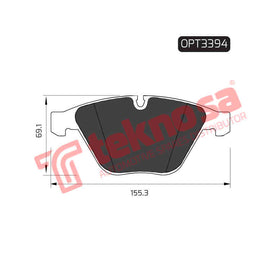 Brake Components Brake Pads OPT3394 for Sale South Africa Brake Pads SpareMe