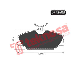 Brake Components Brake Pads OPT3403 for Sale South Africa Brake Pads SpareMe