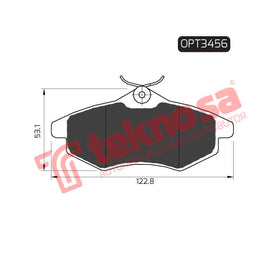 Brake Components Brake Pads OPT3456 for Sale South Africa Brake Pads SpareMe