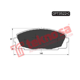 Brake Components Brake Pads OPT3522-C for Sale South Africa Brake Pads SpareMe