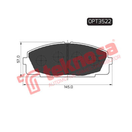 Brake Components Brake Pads OPT3522 for Sale South Africa Brake Pads SpareMe