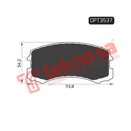 Brake Components Brake Pads OPT3537 for Sale South Africa Brake Pads SpareMe