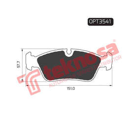 Brake Components Brake Pads OPT3541-S for Sale South Africa Brake Pads SpareMe