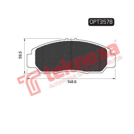 Brake Components Brake Pads OPT3578 for Sale South Africa Brake Pads SpareMe