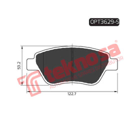 Brake Components Brake Pads OPT3629-S for Sale South Africa Brake Pads SpareMe