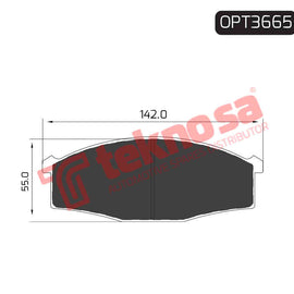 Brake Components Brake Pads OPT3665 for Sale South Africa Brake Pads SpareMe