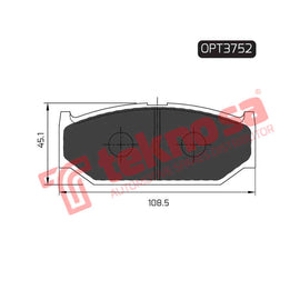 Brake Components Brake Pads OPT3752 for Sale South Africa Brake Pads SpareMe